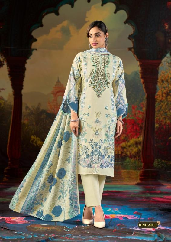 Mizaj jazmin vol-5 dress materials wholesale dealers in india